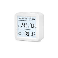 Sensor De Temperatura Y Humedad Inteligente Tuya WIFI Con Pantalla LCD Soporte Para Alexa Y Google Assistant Medidor Digital Para El Hogar - details 1