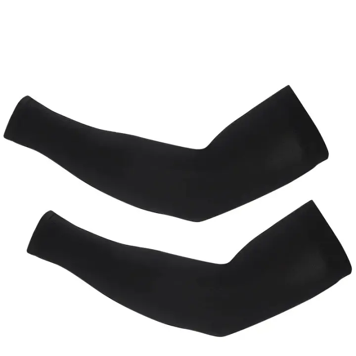 I Silk Sports Arm Sleeves Cycling Sun UV Protection Outdoor Travel Running Gym Fitness CoSummer Arm Sleeves - 1