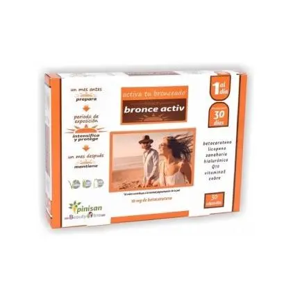 BRONCE ACTIV. PINISAN. PREPARA PROTEGE E INTENSIFICA TU BRONCEADO. - 1