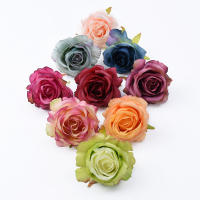 100 Piezas De Flores Artificiales Rosas De Seda Para Boda Decoración De Casa Plantas Falsas Para Pared Broche De Novia DIY - details 14