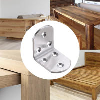 Soporte De Esquina De Acero Inoxidable Resistente Para Muebles Y Armarios Conectar Angulo Derecho Reforzador De Madera - details 1