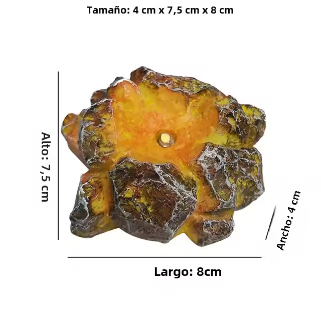 Nueva Estatua De Huevo De Dragón Lava Resina Escultura De Dinosaurio Ornamental Piedra Gemela Souvenir Decoración Para El Hogar Colección Regalo Para Niños - 1