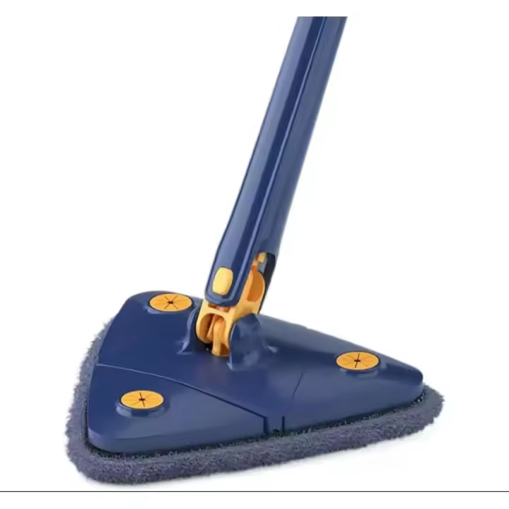 Fregona Triangular con Giro de 360° Extensible y Autoescurrible para una Limpieza Fácil y Eficiente - 1