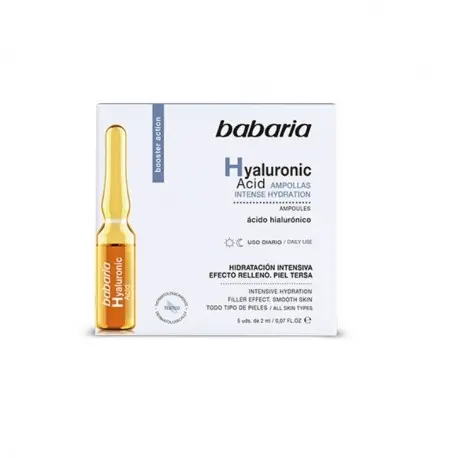 BABARIA AMPOLLAS ACIDO HIALURÓNICO 5 X 2 ML - 1