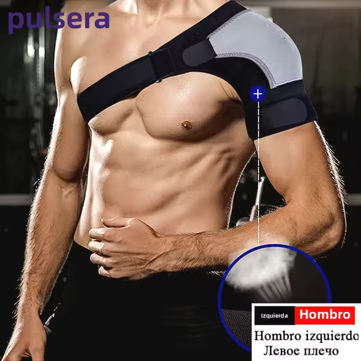 Músculo De Recuperación Deportiva Para Hombro Ajustable Para Hombres Y Mujeres Soporte De Estabilidad Espalda Alivio De Lesiones Tendinitis Prenda Compresora De Hombro - 1