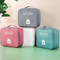Kit De Primeros Auxilios Familiar Portátil Para Viajes Al Aire Libre Bolsa De Almacenamiento De Gran Capacidad Con Varias Capas - details 1