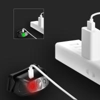 Linterna Frontal LED Mini Con Dos Interruptores Roja Blanca Recargable Por USB Torcha De Batería Luz De Camping Lanterna Flash - details 3