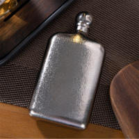 Botella De Bebida Portátil De Titanio 230ml Con Tapa De Sellado Y Funnel Ultra-Ligera Para Hombres Botella De Vino Y Whiskey - details 2