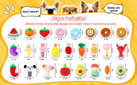 50PCS Juguetes Squeaky Para Perros De Tamaño Pequeño Y Medio Peluches Juguetes De Mascotas Lindos Regalo De Cumpleaños Para Perros Cachorros - details 1