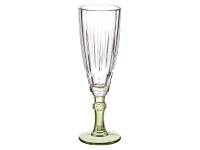 MAXHOME-Juego 6 Copas Cava Fantasía Cristal 170 Ml,Color Azul,Salmon,Verde. - details 1