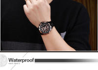Reloj De Pulsera De Acero Inoxidable CURREN 8023 Para Hombre Resistente Al Agua Y Shock Con Display Numeral Luminoso Y Clavija De Muñeca Estilo Militar Deportivo - details 5