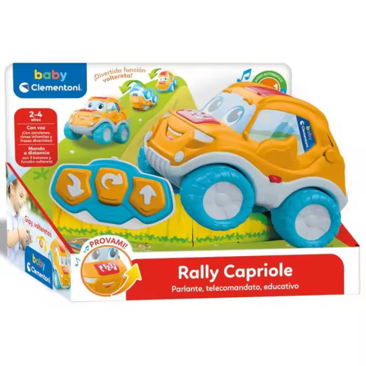 Coche Radiocontrol Infantil Gipy Volteretas Clementoni - 1