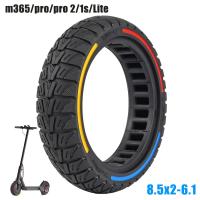 Par de Neumáticos 8.5x2-6.1 sólido macizo compatible con Xiaomi M365 PRO PRO2 1S Scooter eléctrico - details 11