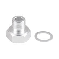 Adaptador De Conector Para Sensor De Presión De Aceite De Motor M12x1.5 a 1/8 NPT Con Washer M16x1.5 a 1/8 NPT Para LS Swap - details 10