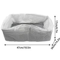 Bolsas De Arenero Para Gatos Duraderas Y Reutilizables Filtro De Heces 10 Piezas Liner De Litiario Para Caja De Arenero Hygienic - details 8