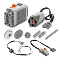 Kit De Motosores Técnicos MOC 8293 Para Excavadora 42006 Bloques De Construcción De Tecnología Mecánica Serie Motor Power Functions - details 0