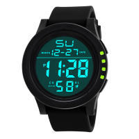 Reloj Deportivo Para Hombre YIKAZE Impermeable Con Luz Luminosa Multifuncional Militar Digital Reloj De Pulsera Electrónico Con Alarma Y Cronógrafo - details 2