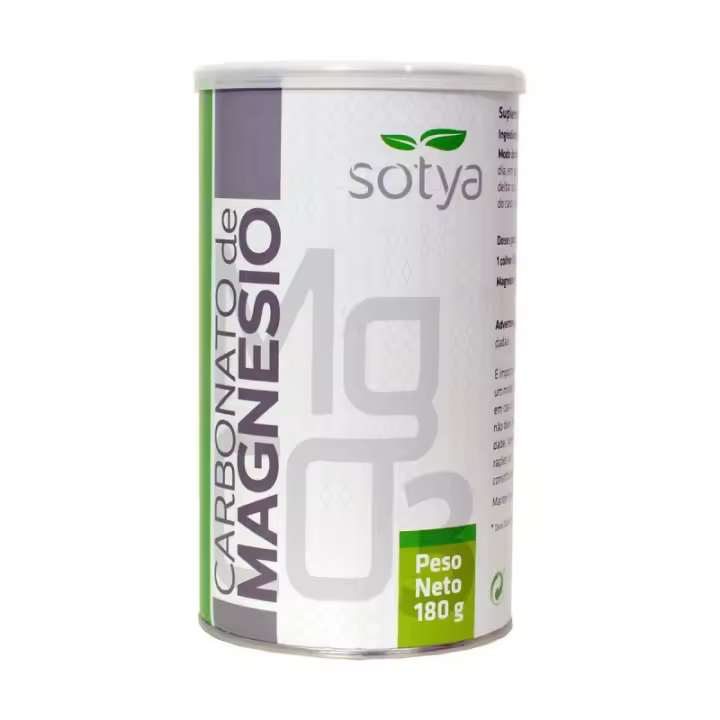 Sotya Carbonato Magnesio 180g - Suplemento Antiácido y Energizante - 1