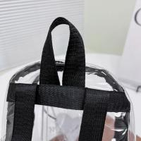 Mochila Grande De Transparencia En Gel Para Moda Bolsa De Compras Estilo Juego Material Principal No Tejido Línea De Color - details 6