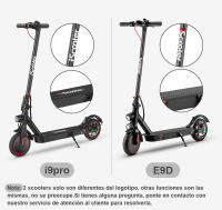 Patinete Eléctrico iScooter i9Pro Neumático de 8,5 pulgadas 350W  30km/h 7,5Ah Capacidad de peso 120 kg Negro - details 7