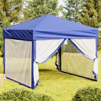 vidaXL Carpa para Fiestas Plegable con Paredes 3x3 m Cenador Color Antracita,  Taupé,  Azul y mas - details 2