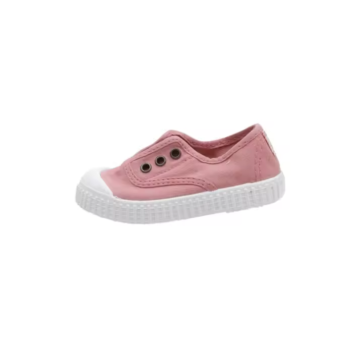 victoria INGLESA ELASTICO LONA TINTADA DREC Deportivas Planas Bebé - niña (hasta la talla 30) Beige - 1