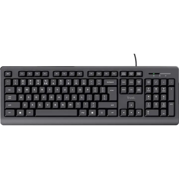 Teclado Membrana Portugués Trust Primo USB - 1
