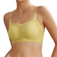 Sujetador Invisible Para Mujer De Verano 2023 Sujetador De Algodón De Seda Ultrafino Sin Costuras Con Almohadillas Push up Transpirable Para Yoga Y Deporte - details 21