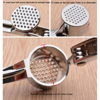 Prensa De Ajo En Acero Inoxidable Herramienta De Cocina Para Frutas Y Vegetales Gadget De Squeeze Accesorios De Cocina - details 5