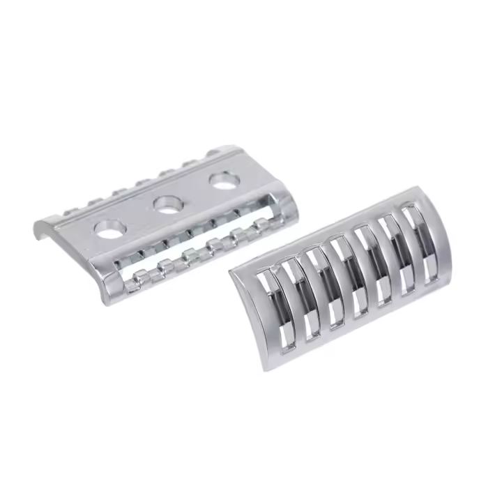 Cabeza De Afeitar De Seguridad Para Hombres Herramientas De Afeitar Barbero Doble Borde Cabeza De Afeitar De Seguridad Con Borde Abierto Accesorios De Afeitar - 1
