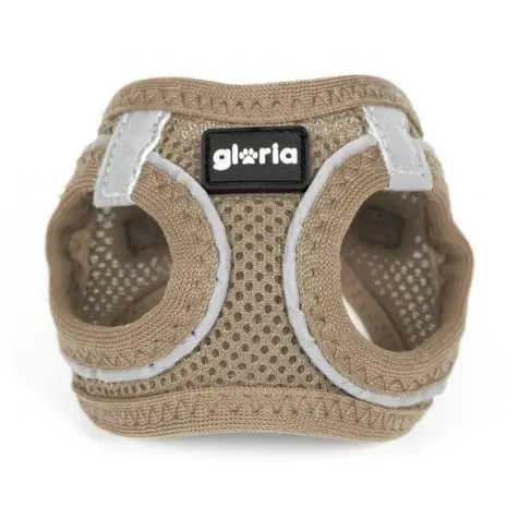 Gloria Arnés Vestido Air Mesh Trek Star Para Perros Beige - Talla Xxs - 1