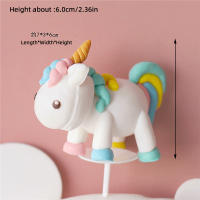 Topper De Cumpleaños Unicornio Arcoíris Para Niñas Decoración De Pastel Fiesta De Baby Shower Tema Unicornio Para Niños De 1 Año - details 9