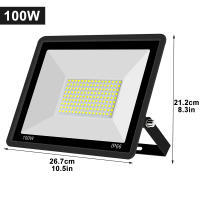 Lámpara De Fosa LED Exterior IP66 Impermeable 6000K Blanca Fría Proyector De Luz De Seguridad Para Exterior Y Carretera - details 12