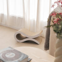 Rascador para gatos ondulado de cartón corrugado - Althea Living - details 2