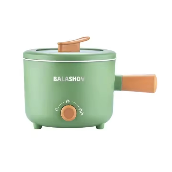 Olla eléctrica multifuncional de 220 V, 1,7 L, antiadherente, para cocina, multicocina, electrodoméstico - 1