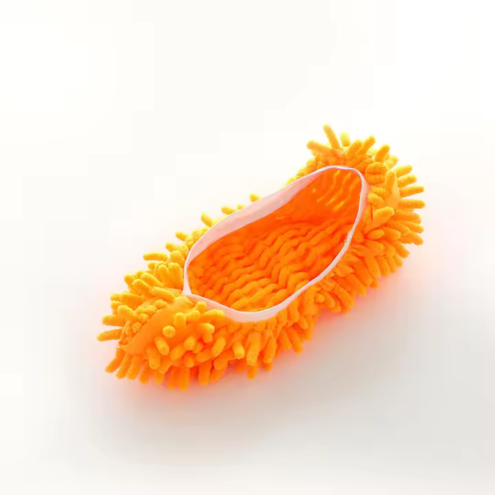 Cubiertas Para Zapatos Multi Función Limpiador De Piso Microfibra Lavable Calzado Con Mopa Y Aspiradora Cubierta Para Pies - 1