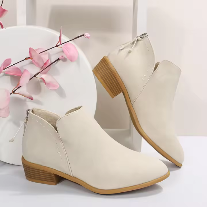 SP Zapatos de mujer de talla Grande otoño 2012 Botas de ante para Mujer Botas Chelsea Martin para Mujer Botas Cortas y Botas desnudas de estilo Británico, - 1