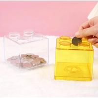 Cajas De Ahorro Con Bloques De Construcción Plásticos Para Niños Caja De Monedas Juego Educativo Regalo Para Niños - details 4
