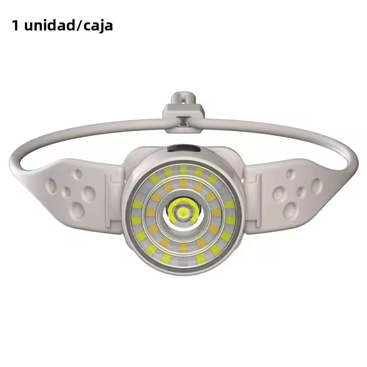 Linterna Frontal LED Recargable Potente Para Pesca Camping Senderismo Mini Luz LED Herramienta De Iluminación Portátil - 1
