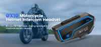 GEARELEC GX10 Intercomunicador Bluetooth Para Motocicleta Casco Headset 10 Conductores Sin Cable BT Interfono De Motocicleta Compartir Música - details 0