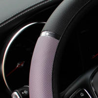 Cubierta De Volante De Coche Universal En Cuero Antideslizante Accesorio De Interior Protegido 38CM Para Mejorar El Conducción - details 7