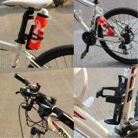 Portavasos de bicicleta de 2 piezas, soporte de botella de agua ajustable, soporte de botella de agua de bicicleta de montaña, soporte de botella de agua giratorio de 360 grados, soporte de taza de bicicleta universal, para bicicleta de montaña (negro) - details 3
