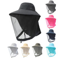 Máscara De Cabeza Para Exterior Red Mosquitera Transpirable Gorro De Viaje Verano Protección Contra Mosquitos Para Pesca Y Uso Diario - details 0