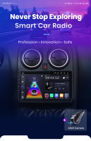 Junsun Radio Coche para Nissan Qashqai J10 2006 2007 2008 2009 2010 2011 2012 2013 Inalámbrico CarPlay Android Auto AI Voice 2 din Pantalla Coche Android Auto Multimedia Navegación GPS Auto radio - details 1