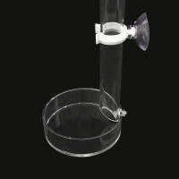 Acrylic Feeder Tube Dish Para Acuario Transparente Alimento Para Cangrejos Y Caracoles Accesorios De Alimentación De Acuario - details 3