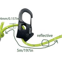 4pcs Cuerda De Acampar 5m Ajustador De Cordón Para Tienda De Campaña Correa Reflectante Tensión Rápida Pulley Ratchet Cierre De Ancilla - details 2