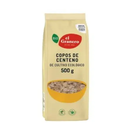 Copos de Centeno Bio 500g El Granero Integral - 1