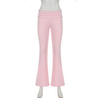 HEYounGIRL Conjunto De Camiseta Y Pantalones Flares De Manga Larga Hombro Descubierto Estilo Casual Streetwear Slim Para Mujer Otoño Invierno - details 8