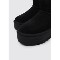 UGG Classic Mini Platform Botines Con Plataforma Mujer Negro - details 1
