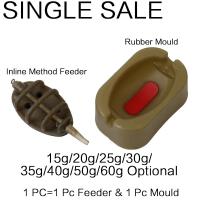 Juego De Molde Para Lanzador De Señuelos De Pesca En Río Exterior Herramienta De Alimentador De Señuelos Para Carpas 1PC/4PCS Plástico Origen China - details 8
